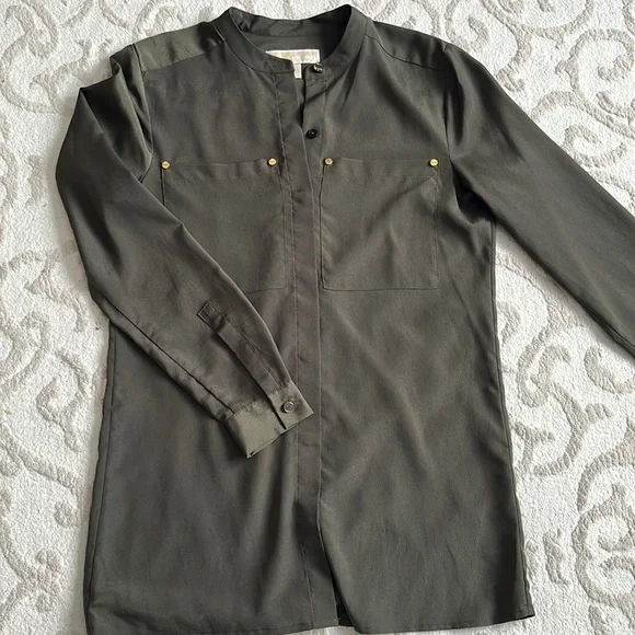 MK green blouse - Picture 1 of 2